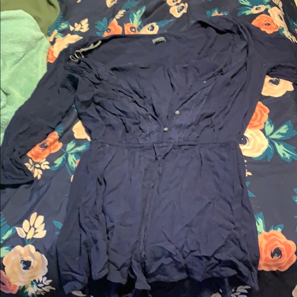 Quarter sleeve romper